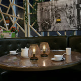 CageLuxe Lampa - Trådlös metallbur LED bordsbelysning Carvallo