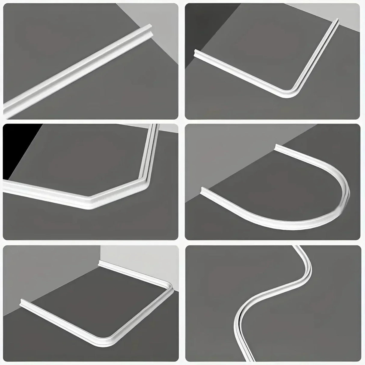 Carvallo - Flexibel Silikon-Duschskydd Carvallo