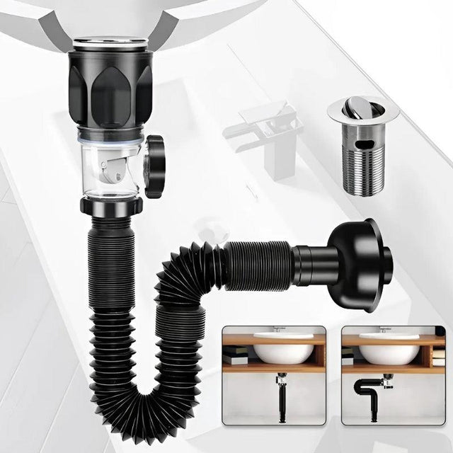 Carvallo - Anti-odor Universal vaskeservant avløpsrør Carvallo