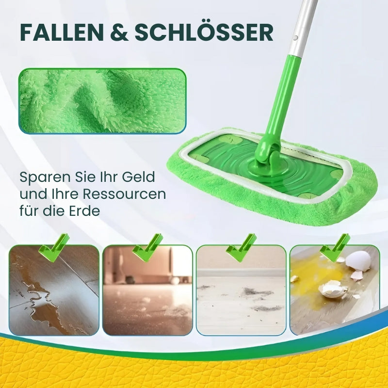 2+2 Gratis | Återanvändbara moppar för Swiffer Sweeper Mila Home