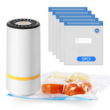 Carvallo - Bärbart vakuumförseglingsapparat med påsar Carvallo