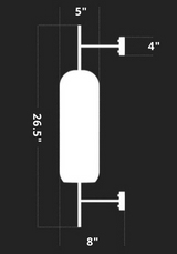 Rayvia Adriel - Modern honungskaka mässing & glas vägglampa Carvallo