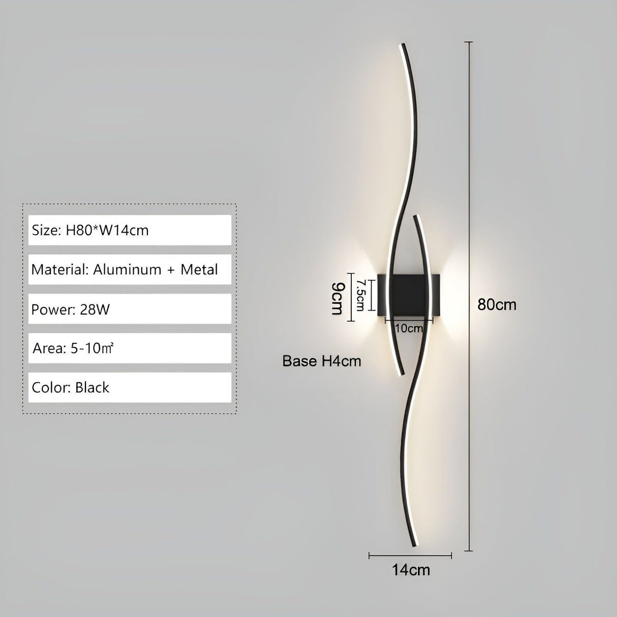 AisleRadiance Light - Nordic Flur LED VÄGGLAMPOR Carvallo