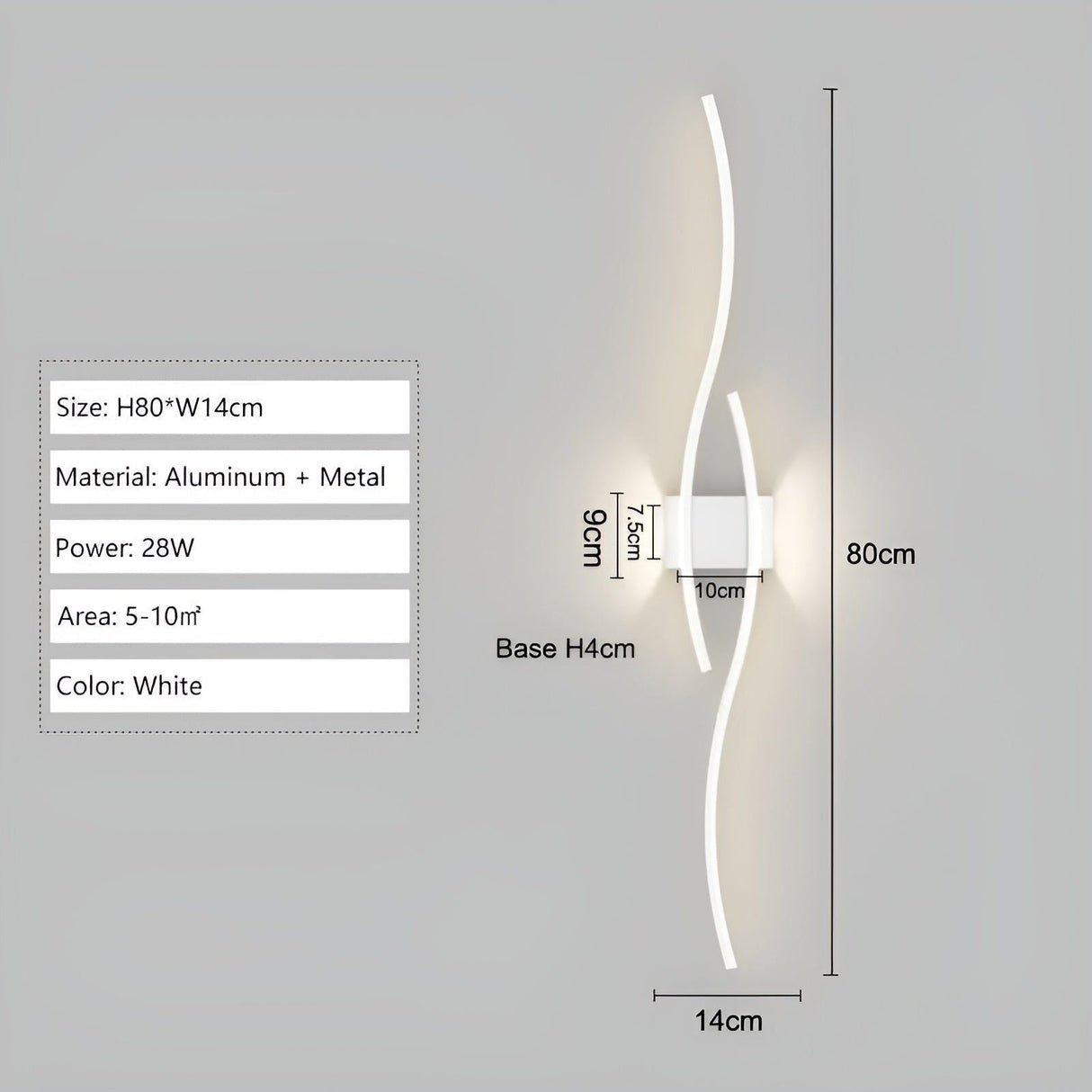 AisleRadiance Light - Nordic Flur LED VÄGGLAMPOR Carvallo