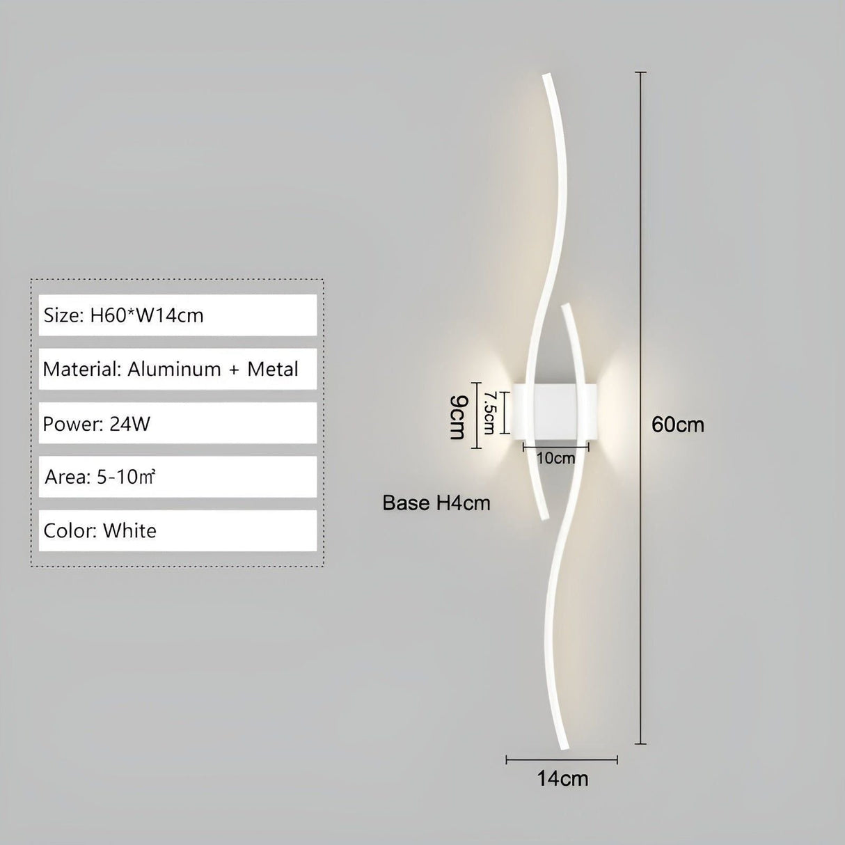 AisleRadiance Light - Nordic Flur LED VÄGGLAMPOR Carvallo