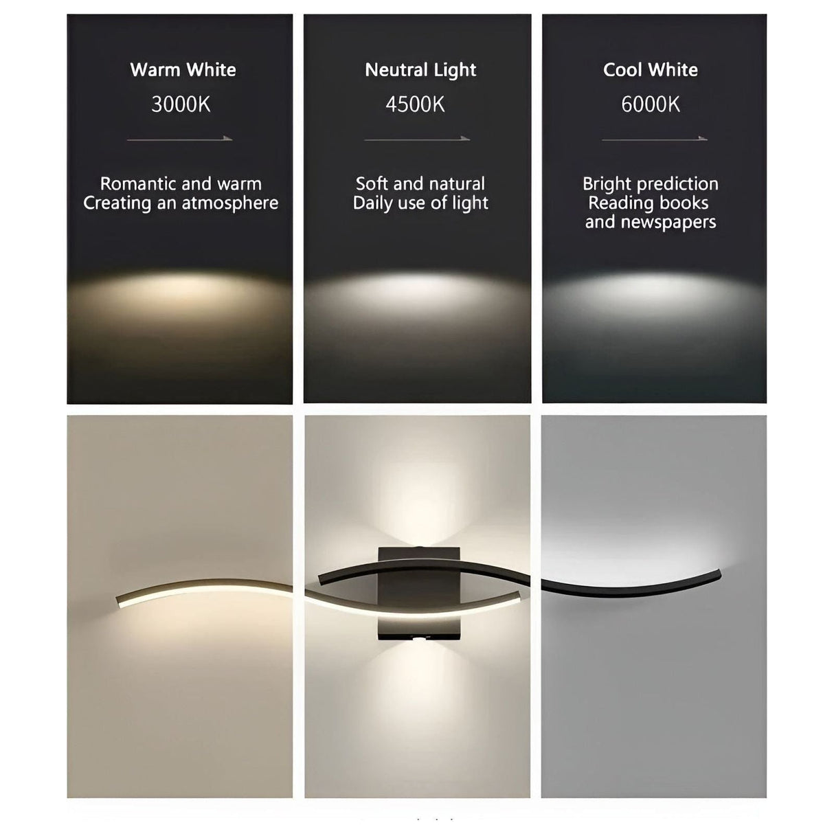 AisleRadiance Light - Nordic Flur LED VÄGGLAMPOR Carvallo