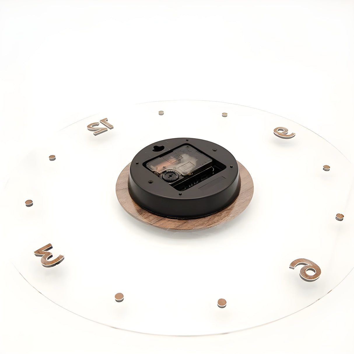 Carvallo - Minimalistisk tyst väggur med ren design för vilket rum som helst Carvallo