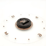 Carvallo - Minimalistisk tyst väggur med ren design för vilket rum som helst Carvallo