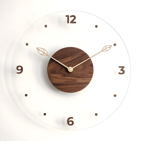 Carvallo - Minimalistisk tyst väggur med ren design för vilket rum som helst Carvallo