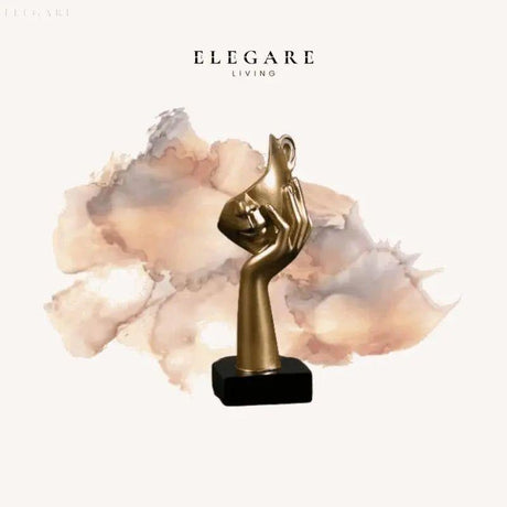 Alega - Abstrakt Staty Ornament för Hemmet Carvallo