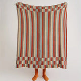 Nordica Randig Andningsbar Bomullsfilt Carvallo