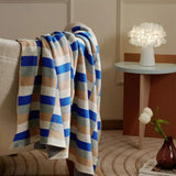 Nordica Randig Andningsbar Bomullsfilt Carvallo