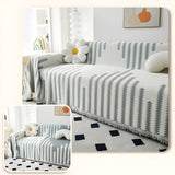 HomeHaven Cover - Dubbelsidig Chenille-tyg-sofföverdrag Carvallo