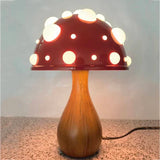 GlowMush - Retro LED Bordslampa i Svampdesign Carvallo