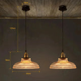 LumiAura Light - Nordisk Vintage-Glas-Pendellampa Carvallo