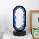 Bordslampa med kristall miljöljusdesign Carvallo