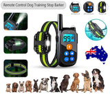 Anti-bark Elektrisk Stöt Djur Hund Träning E-halsband Lydnad Fjärrkontroll Carvallo