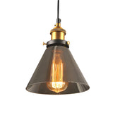 Tidlös antik glas pendellampa Carvallo