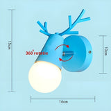 AntlerSpark Light - Nordisk Macaron Horn LED Vägglampa Carvallo