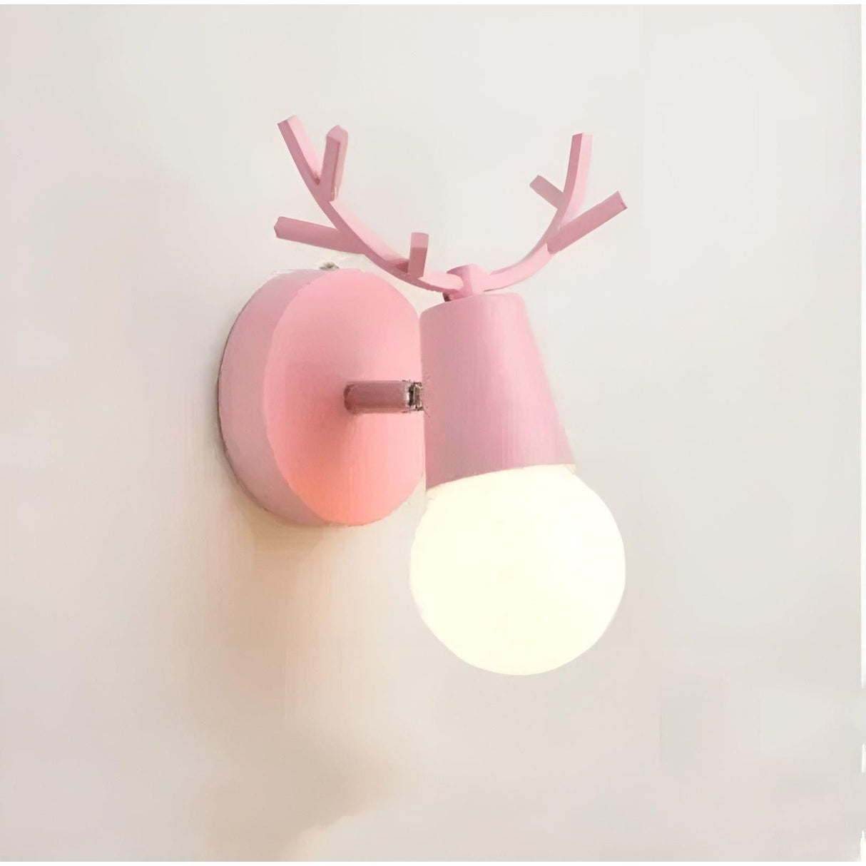 AntlerSpark Light - Nordisk Macaron Horn LED Vägglampa Carvallo