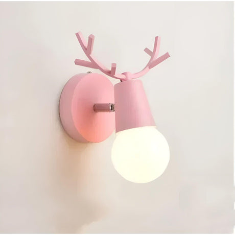 AntlerSpark Light - Nordisk Macaron Horn LED Vägglampa Carvallo