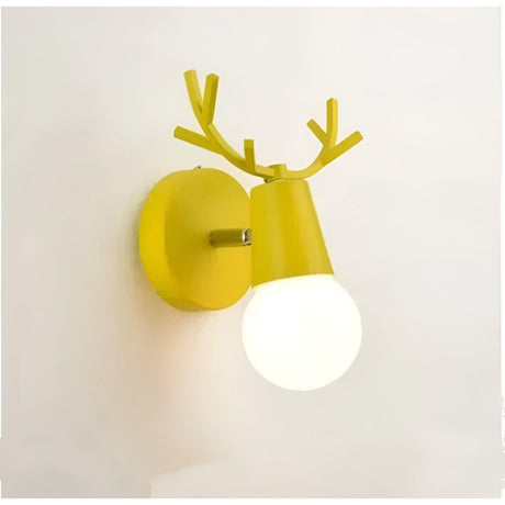 AntlerSpark Light - Nordisk Macaron Horn LED Vägglampa Carvallo