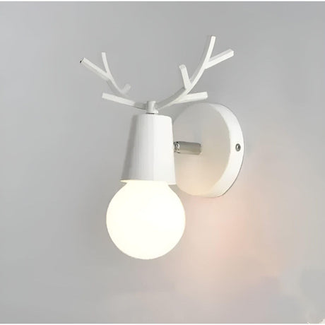 AntlerSpark Light - Nordisk Macaron Horn LED Vägglampa Carvallo