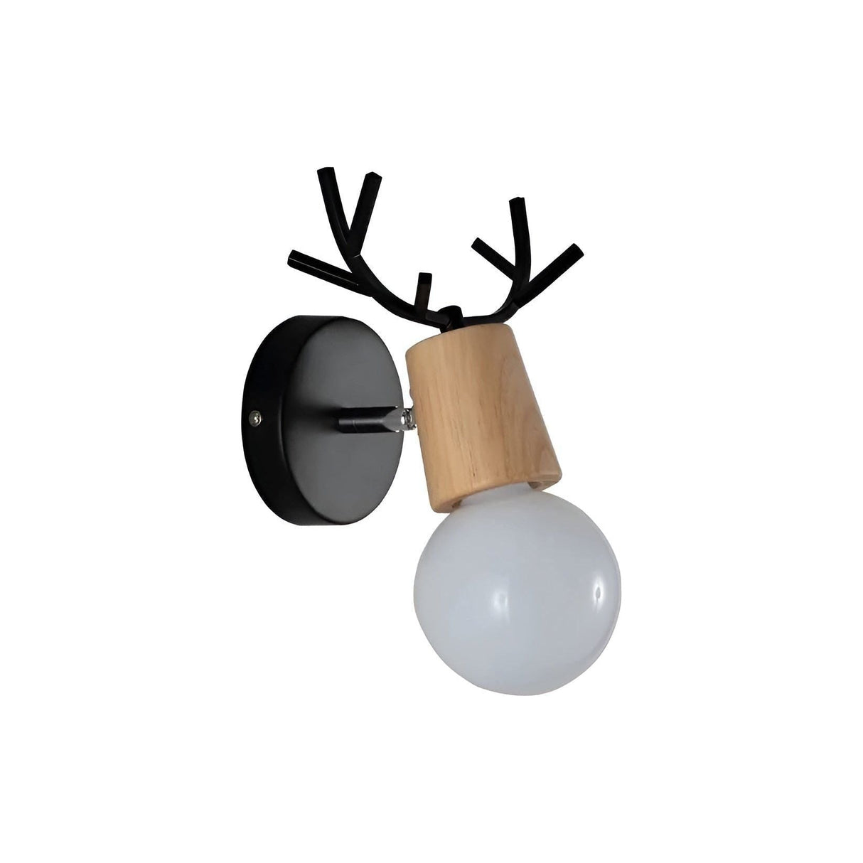 AntlerSpark Light - Nordisk Macaron Horn LED Vägglampa Carvallo