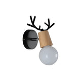 AntlerSpark Light - Nordisk Macaron Horn LED Vägglampa Carvallo