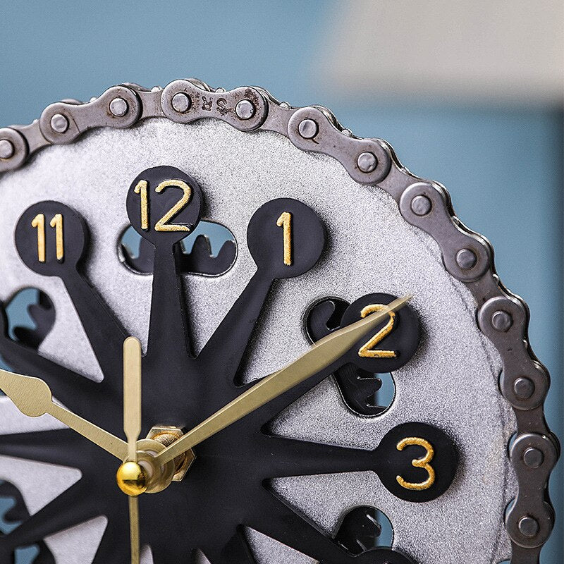 Carvallo - Rotering Gear klocka Med Industriell Charm och Unikt Design Carvallo