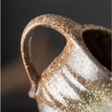 Keramisk Kaffe Muggar & Fat Set | Rika Jordnära Färger | Tegel för Tegel Carvallo