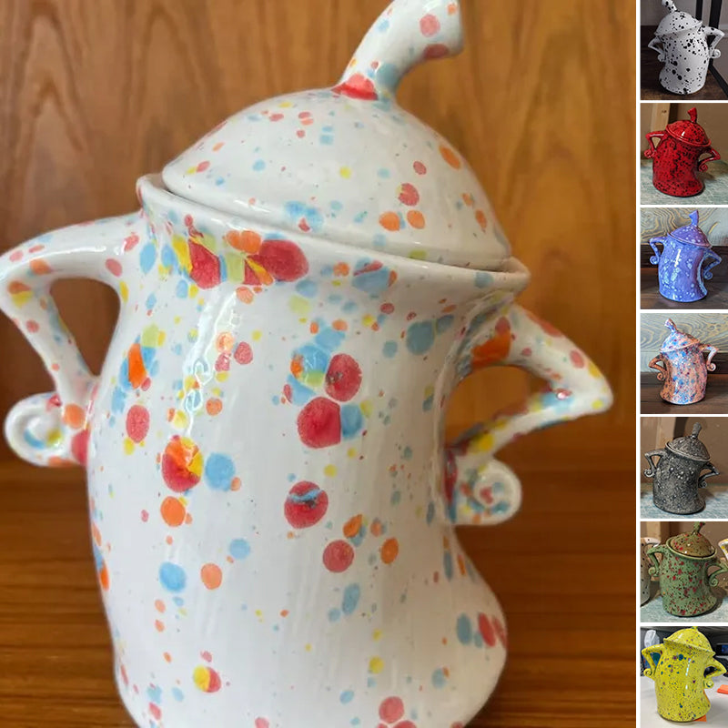 AttitudeJar - Stiligt, mångsidigt kök lagringsglas för vätskor & torra varor Carvallo