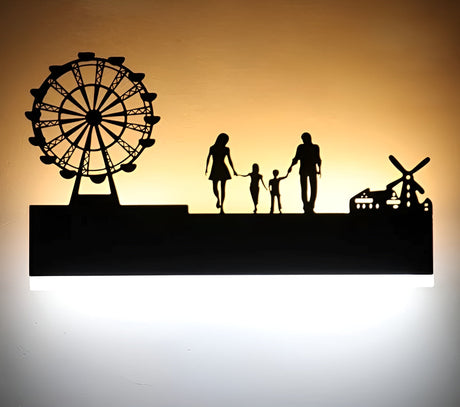 LED Vägglampa I Svart – Dekorativ Och Modern | För Vardagsrummet Carvallo