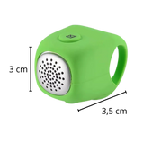 RoyaleGlow Stark Cykelpipa Vattentät 110 dB Ringsignaler Carvallo