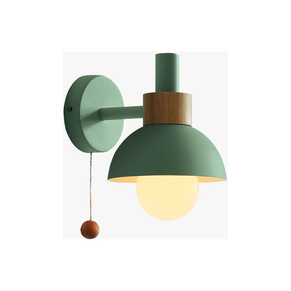 SwitchBeam Ljus - LED Vägglampa i Morandi Stil Tillverkad av Nordisk Metall med Strömbrytare Carvallo