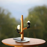 Bliss Lampa med Dubbel Trådlös Telefonladdare Carvallo