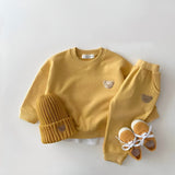 Cozy Cubs - Unisex-Babybjörnar Passande Set för Spädbarn - Tvådelat Set - Tröja och Byxor Carvallo
