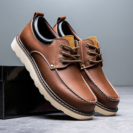 Benjamin™ Brittiska läderskor-Shoes-Hemnix-Brun-38-Hemnix