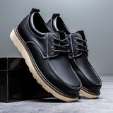 Benjamin™ Brittiska läderskor-Shoes-Hemnix-Svart-38-Hemnix