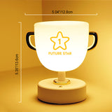 Snygg LED-bordslampa - Modern mugginspirerad design MILA Sverige