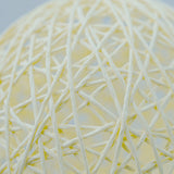 Art Deco Moon LED-lampa – järn & rottingdesign MILA Sverige