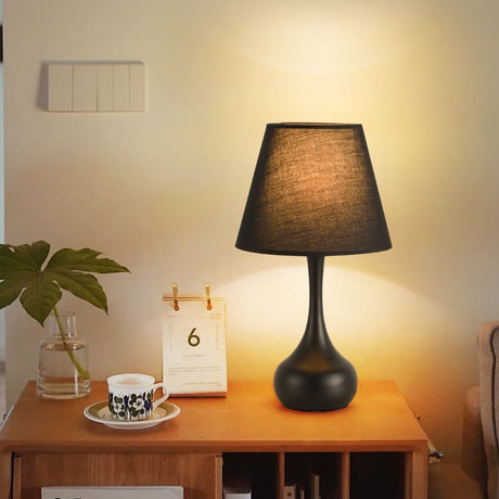 PureGlow Fabric Bordslampa – Minimalistisk elegans, varm atmosfär MILA Sverige