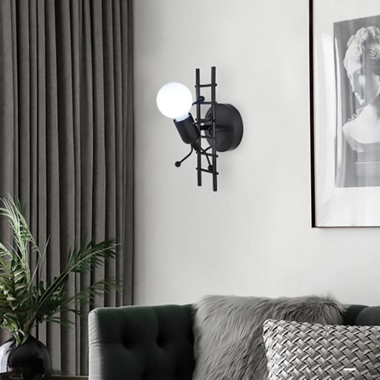 Creative Humanoid Ladder Vägglampa MILA Sverige