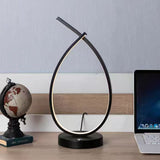 Twisted Water Drop LED-bordslampa – Modern Elegance, Serene Glow MILA Sverige