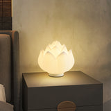 Creative Lotus Disk LED-bordslampa – Modern PE Base Design MILA Sverige