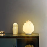 Creative Lotus Disk LED-bordslampa – Modern PE Base Design MILA Sverige