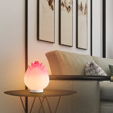 Creative Lotus Disk LED-bordslampa – Modern PE Base Design MILA Sverige