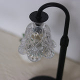 Elegant skandinavisk bordslampa - Elegant glas- och trädesign MILA Sverige