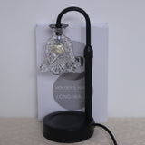 Elegant skandinavisk bordslampa - Elegant glas- och trädesign MILA Sverige