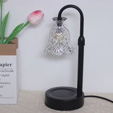 Elegant skandinavisk bordslampa - Elegant glas- och trädesign MILA Sverige